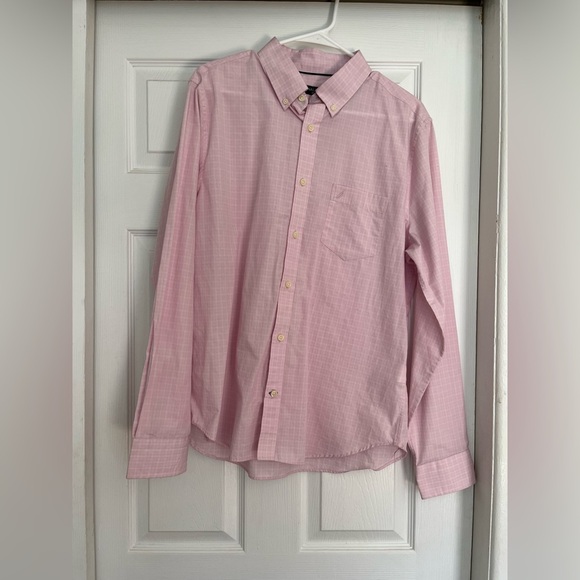 Nautica Pink Casual Button Down Shirt - Picture 5 of 14